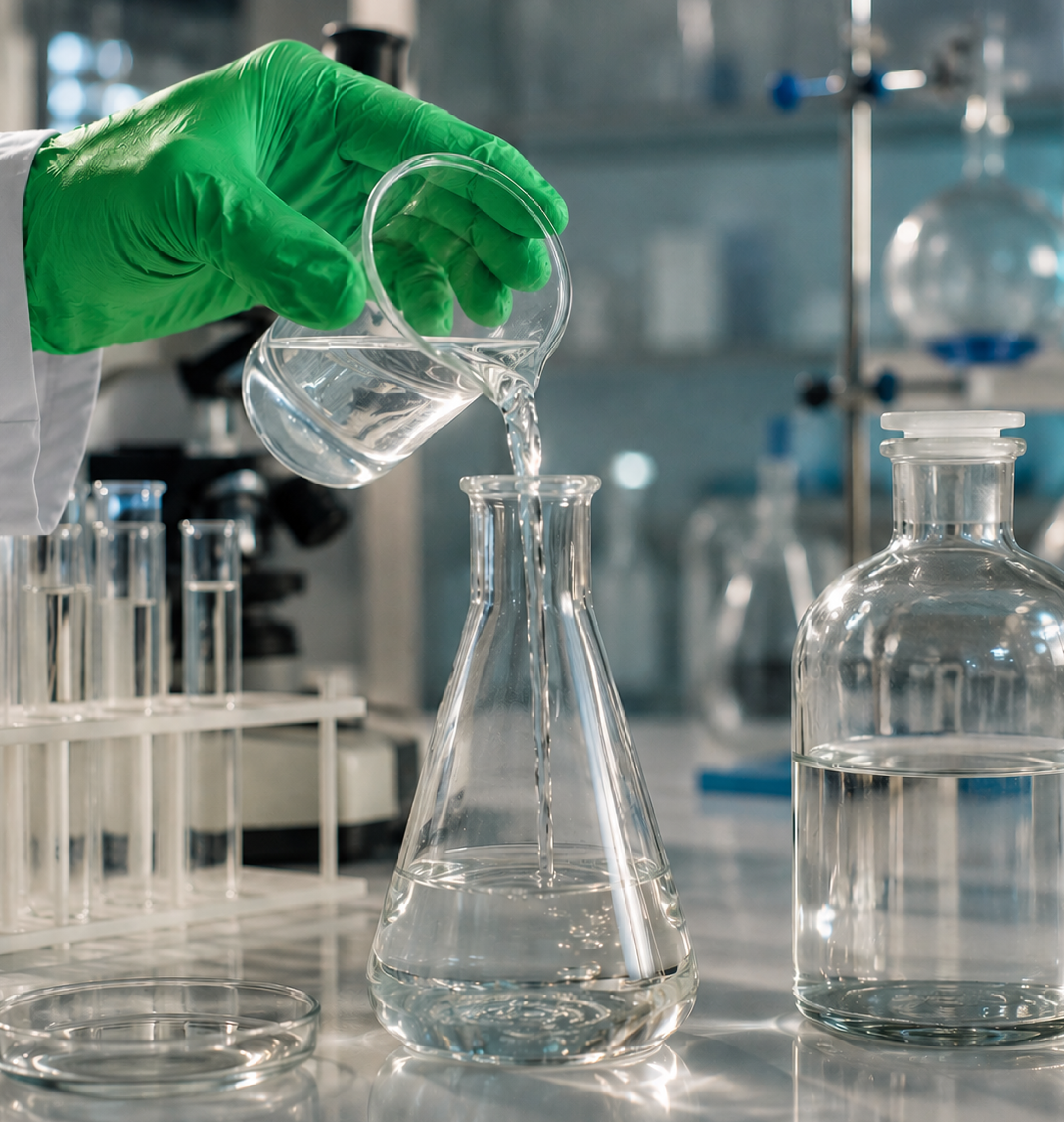 Laboratory use of isopropyl alcohol